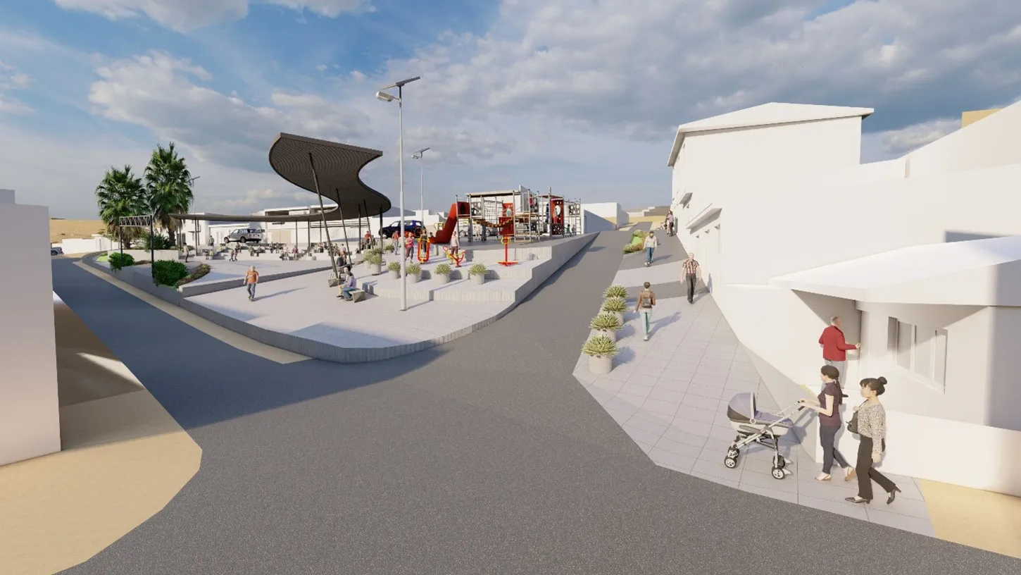 Render plaza jorge inostroza