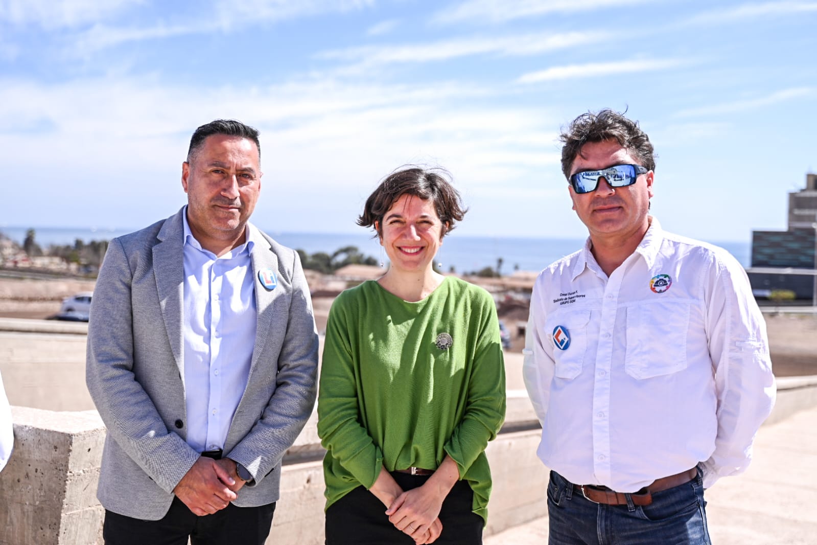 Omar Durán, Helmo Leiva Y Ministra De Ciencia