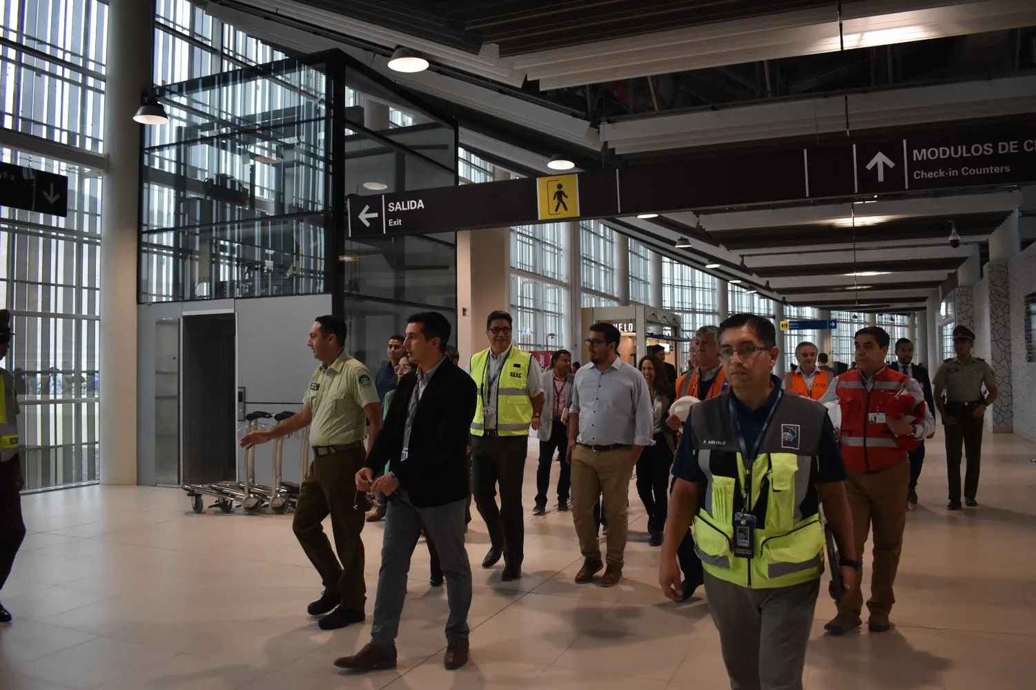 Visita aeropuerto