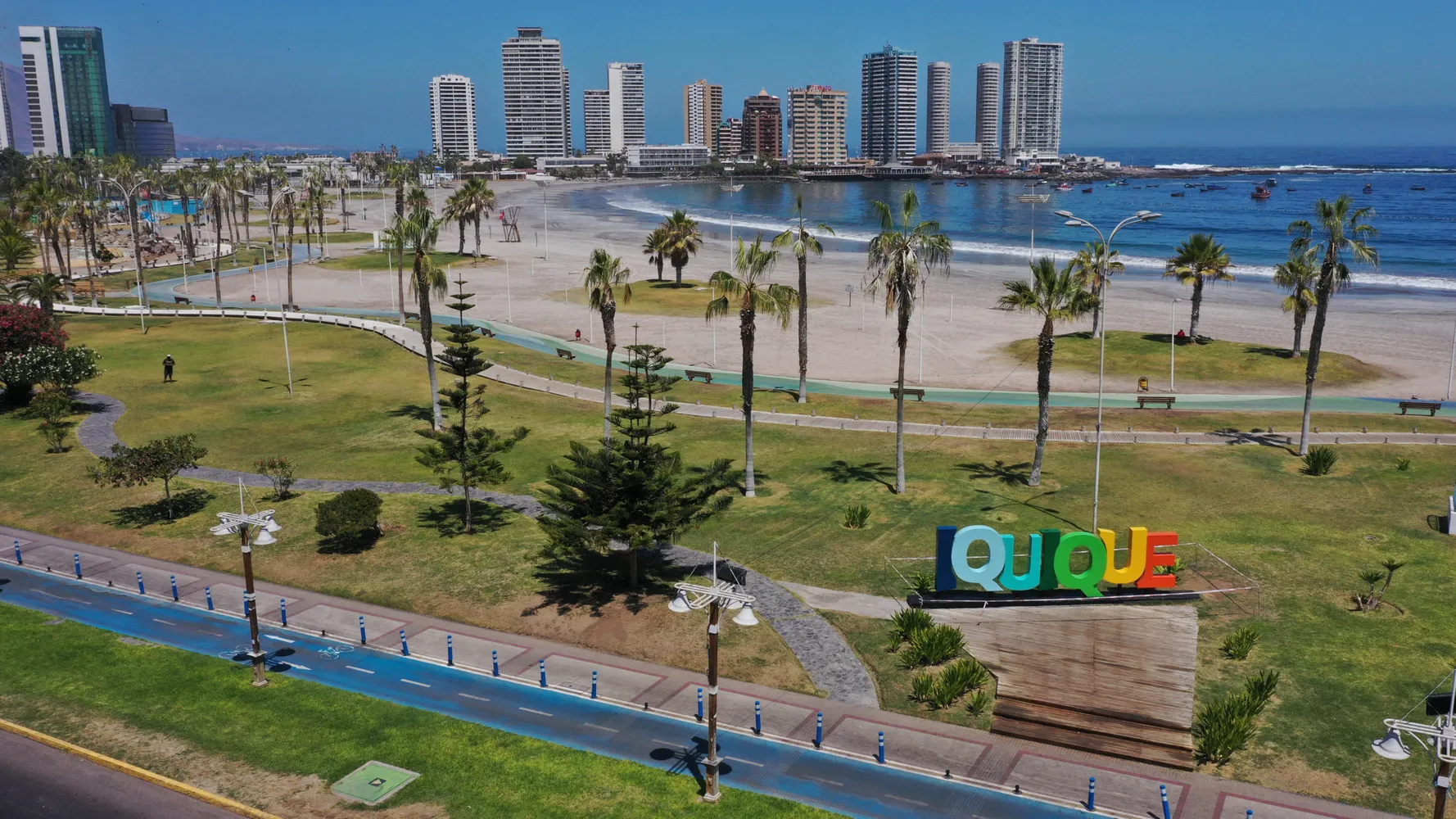 Iquique: Escasa Movilidad De Personas Durante La Cuarentena