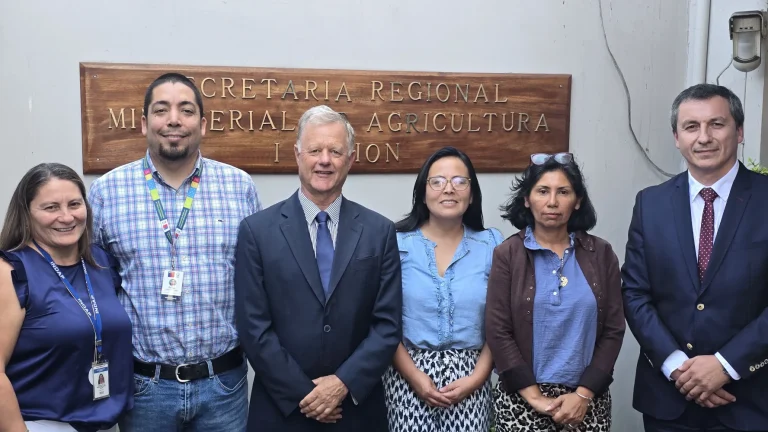 El seremi fernando chiffelle lideró su primer gabinete del agro junto a representantes de indap, fia, cnr, sag y conaf.