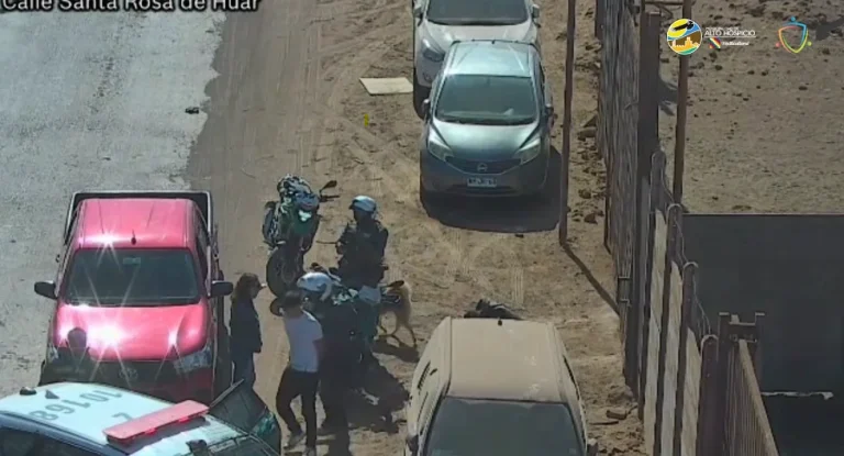 Cámaras municipales recuperan vehículo robado y apoyan detención de sospechoso en Alto Hospicio - CEI Noticias