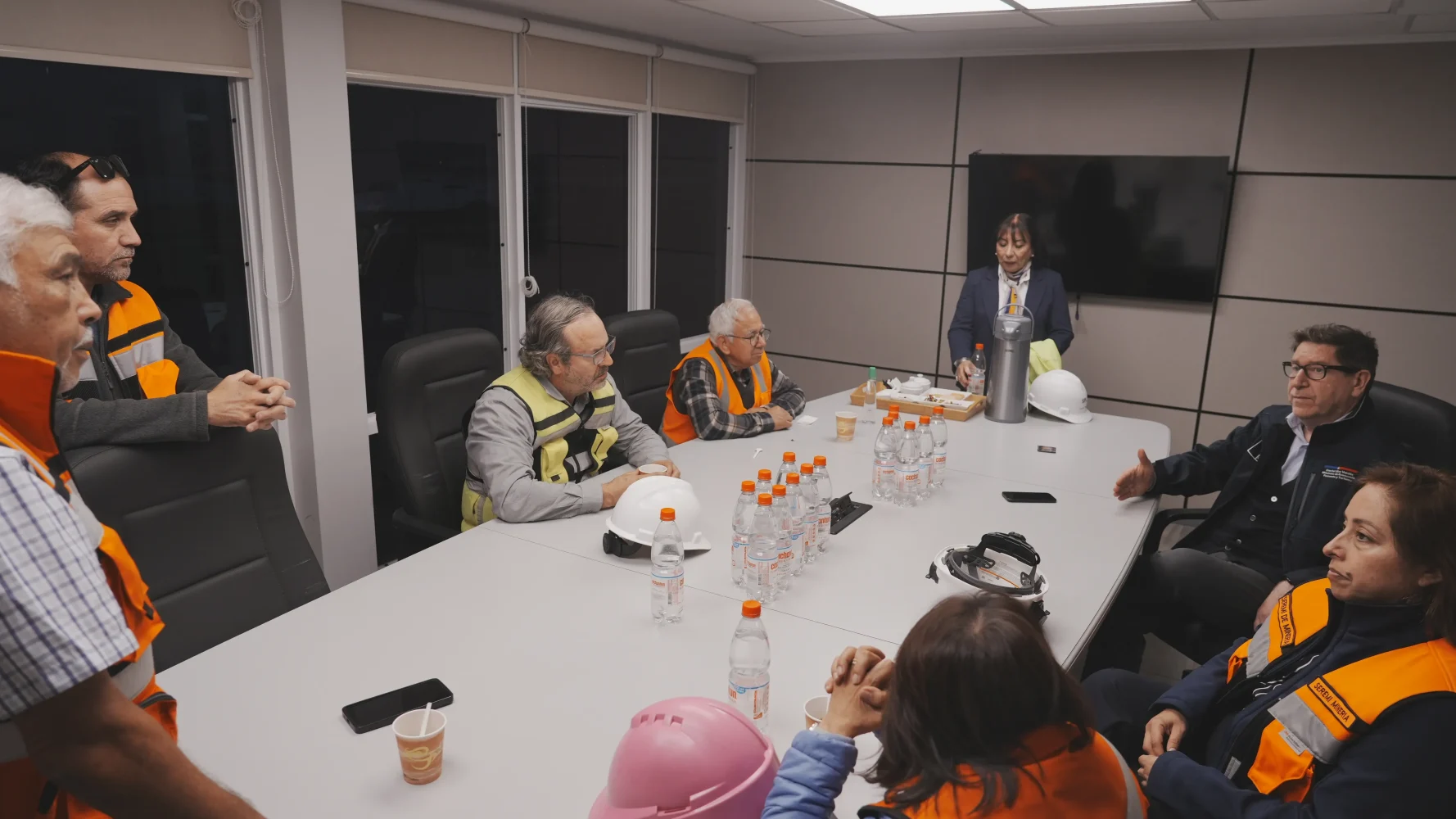 Reunión pequeños mineros