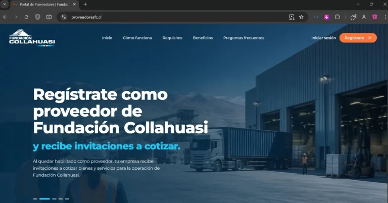 Web proveedores